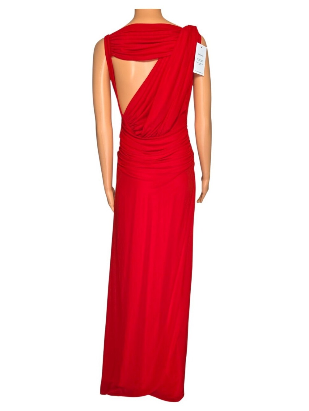 NWT $405 DEME BY GABRIELLA Adriana Dress in Red Medium See Description - Picture 6 of 9